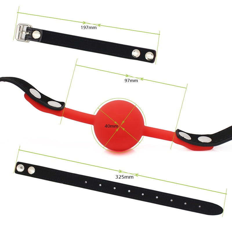 Soft Silicone Mouth Gag