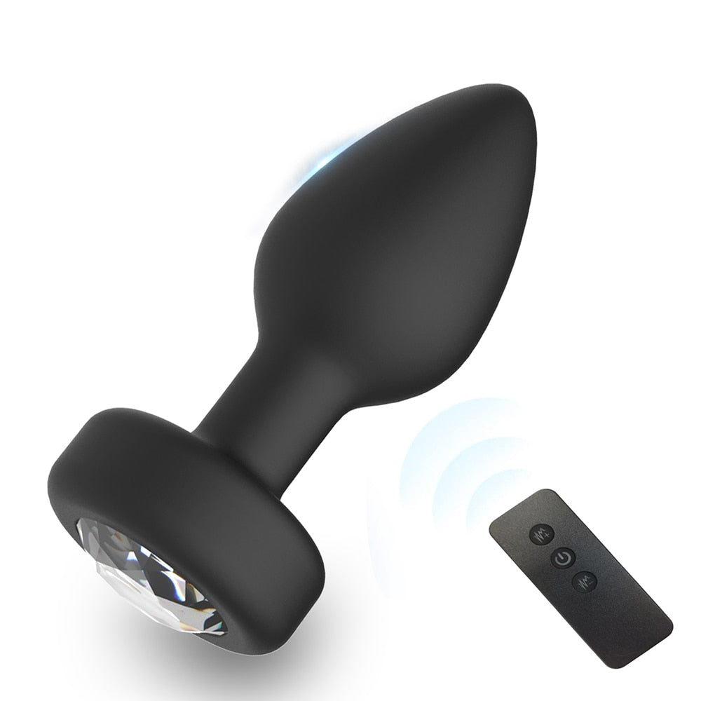 APP Remote Control Anal Plug Vibrator Bluetooth